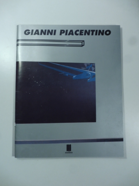Gianni Piacentino (catalogo 1994)